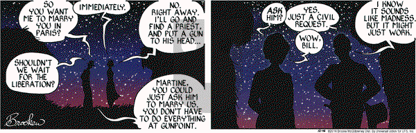 9 Chickweed Lane on Tuesday December 16, 2014 Comic Strip