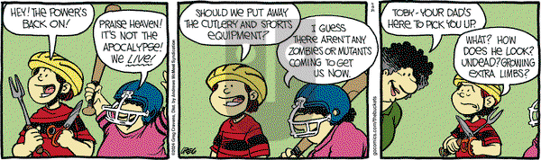 The Buckets - Monday April 15, 2024 Comic Strip