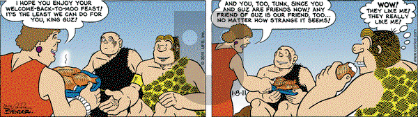 Alley Oop on Saturday January 8, 2011 Comic Strip