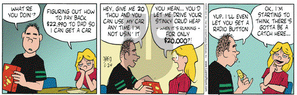 Luann on Saturday June 24, 2006 Comic Strip