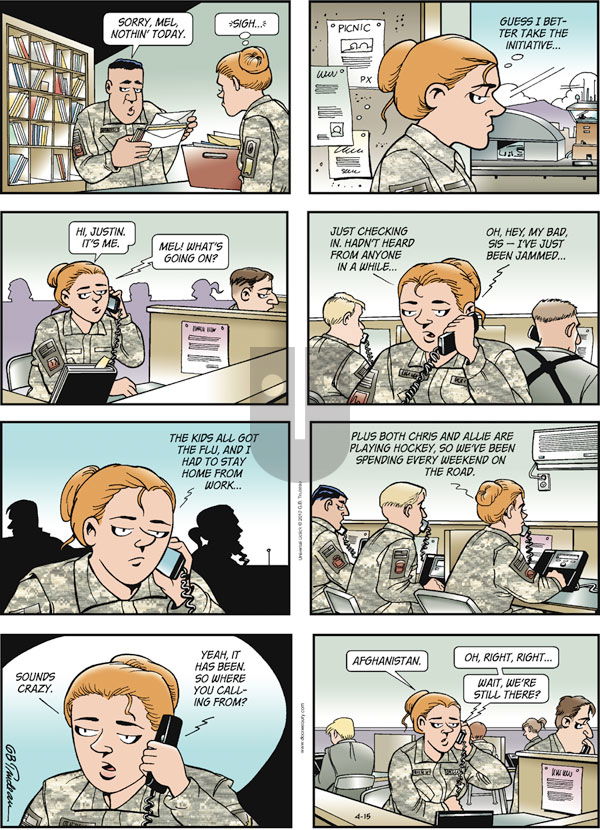 Doonesbury on Sunday April 15, 2012 Comic Strip