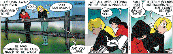 9 Chickweed Lane on Friday June 21, 2013 Comic Strip