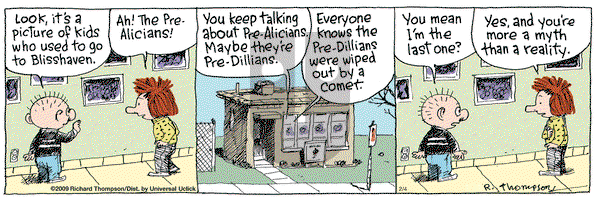 Cul de Sac on Saturday February 4, 2012 Comic Strip