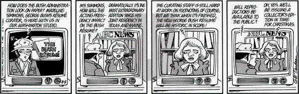 Doonesbury on Thursday August 8, 1985 Comic Strip