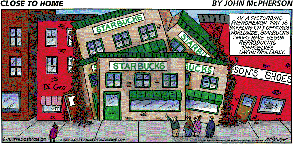 Close to Home on Sunday June 18, 2000 Comic Strip