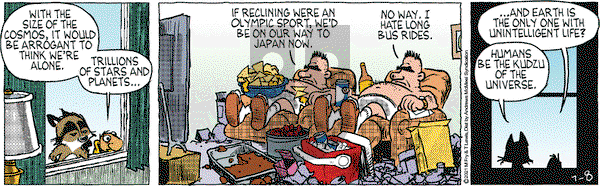 Over the Hedge on Thursday July 8, 2021 Comic Strip