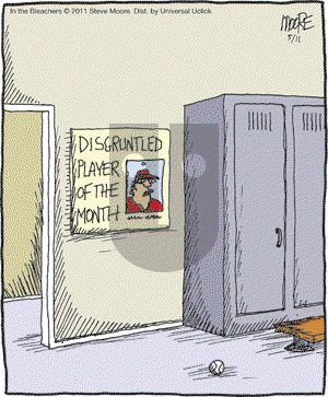 In the Bleachers - Wednesday May 11, 2011 Comic Strip