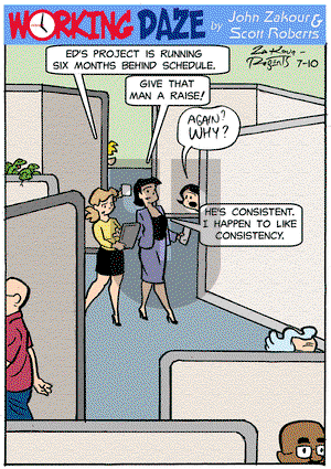 Working Daze - Wednesday July 10, 2024 Comic Strip