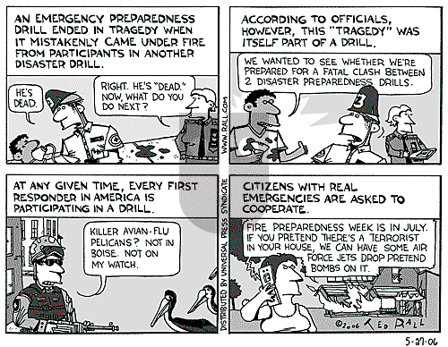 Ted Rall on Saturday May 27, 2006 Comic Strip