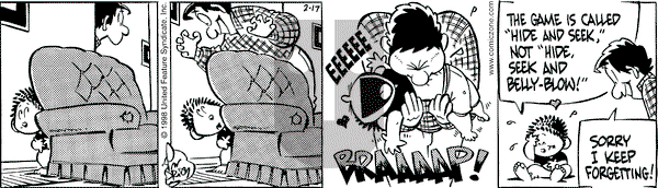 Rose is Rose on Tuesday February 17, 1998 Comic Strip