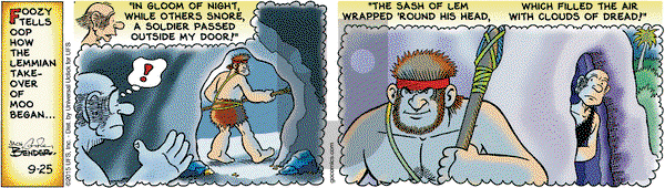 Alley Oop on Friday September 25, 2015 Comic Strip