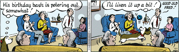 Fred Basset - Thursday October 1, 2020 Comic Strip