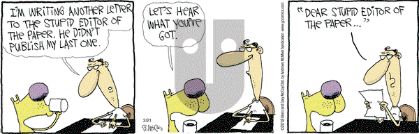 The Duplex on Wednesday February 21, 2018 Comic Strip