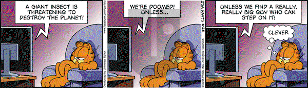 Garfield on Thursday June 25, 2015 Comic Strip