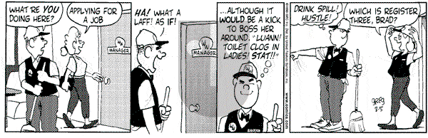 Luann on Friday March 31, 2000 Comic Strip