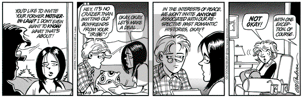 Doonesbury on Thursday February 13, 1997 Comic Strip