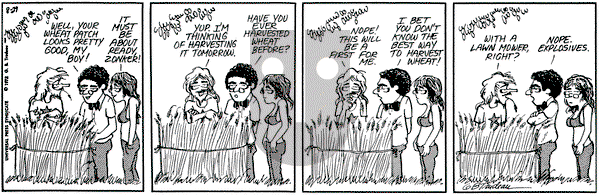 Doonesbury on Tuesday August 29, 1972 Comic Strip