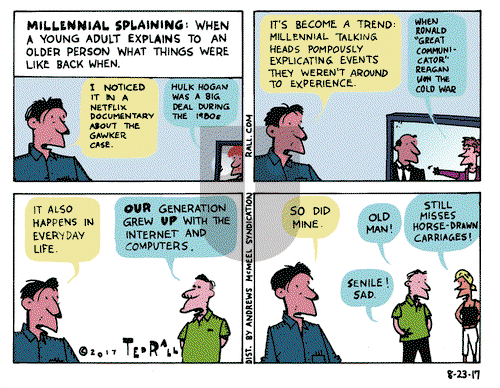 Ted Rall on Wednesday August 23, 2017 Comic Strip
