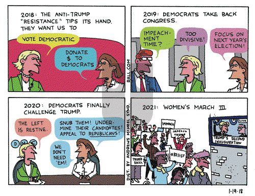 Ted Rall on Friday January 19, 2018 Comic Strip