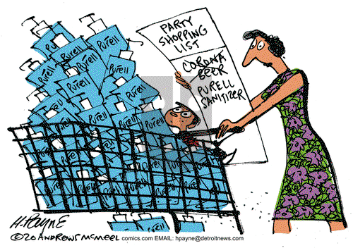 Henry Payne on Tuesday March 10, 2020 Comic Strip