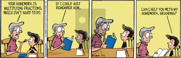Grand Avenue on Thursday November 6, 2008 Comic Strip