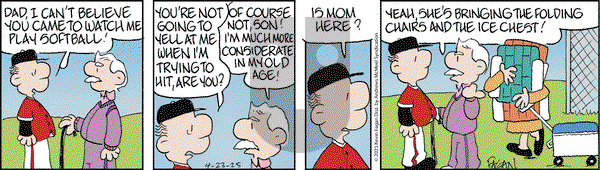 Drabble on Wednesday April 23, 2025 Comic Strip