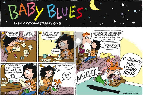Baby Blues on Sunday January 5, 1997 Comic Strip