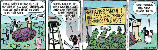 Pooch Cafe on Monday December 3, 2012 Comic Strip
