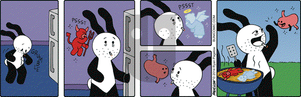 Buni on Wednesday April 23, 2014 Comic Strip