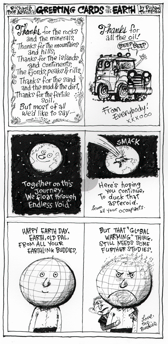 Richard's Poor Almanac on Wednesday April 22, 2015 Comic Strip
