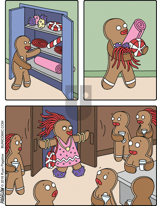 Buni on Monday December 17, 2018 Comic Strip