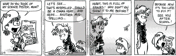 Heart of the City on Friday February 15, 2008 Comic Strip