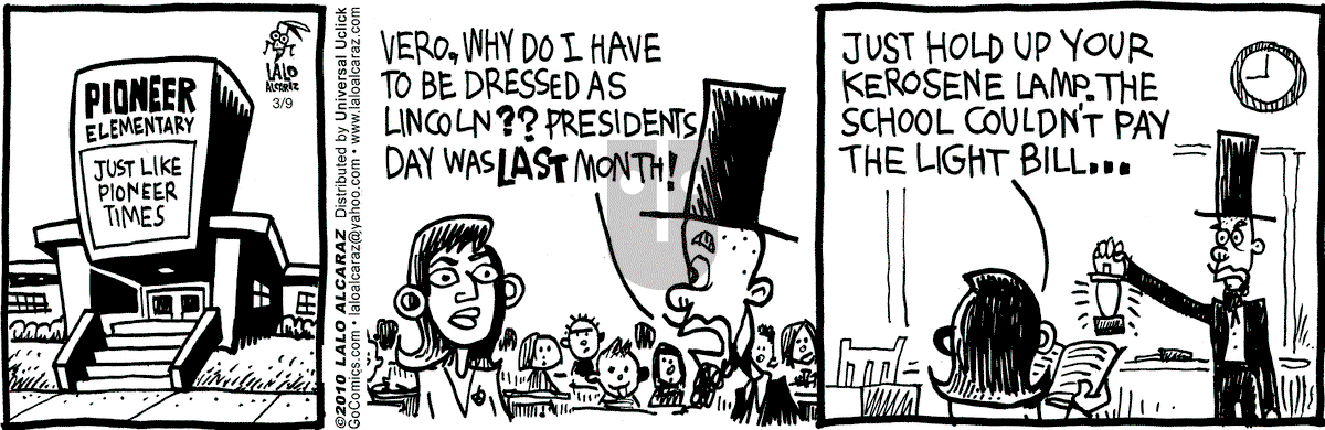 La Cucaracha - Tuesday March 9, 2010 Comic Strip