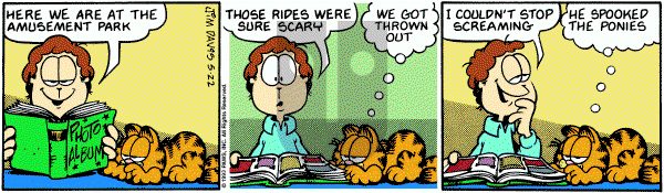 Garfield on Saturday May 22, 1993 Comic Strip