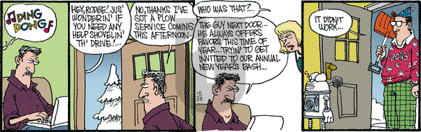 Monty on Monday December 28, 2015 Comic Strip