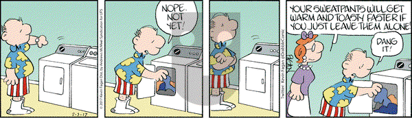 Drabble on Friday February 3, 2017 Comic Strip