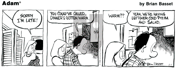 Adam@Home on Thursday February 1, 1996 Comic Strip