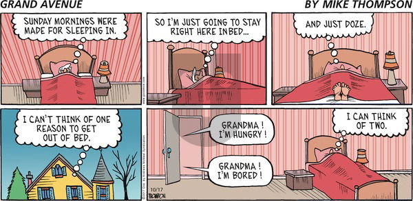 Grand Avenue - Sunday October 17, 2021 Comic Strip