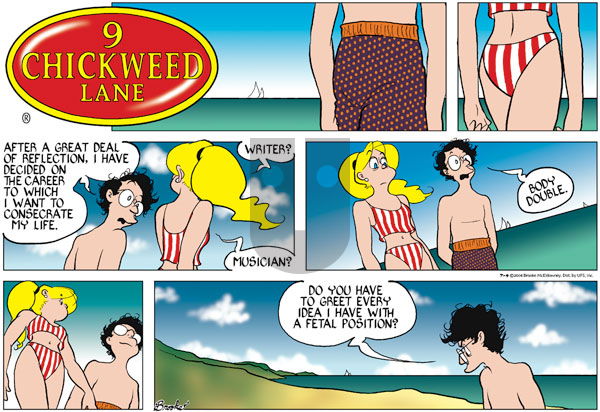 9 Chickweed Lane on Sunday July 4, 2004 Comic Strip