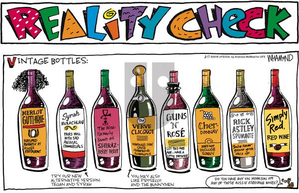 Reality Check on Sunday February 17, 2019 Comic Strip