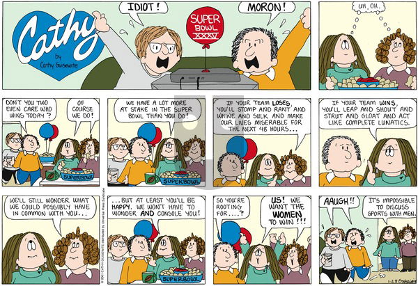 Cathy Classics - Sunday January 29, 2023 Comic Strip