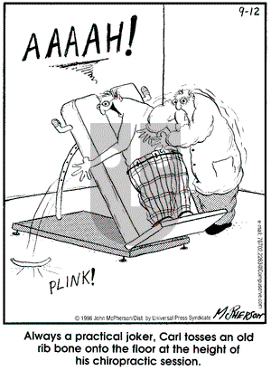 Close to Home on Thursday September 12, 1996 Comic Strip