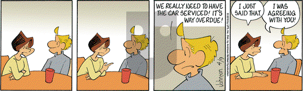 Arlo and Janis on Monday April 9, 2018 Comic Strip