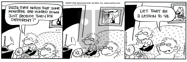 Soup to Nutz - Old on Wednesday February 21, 2007 Comic Strip