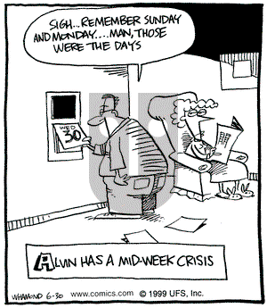 Reality Check on Wednesday June 30, 1999 Comic Strip