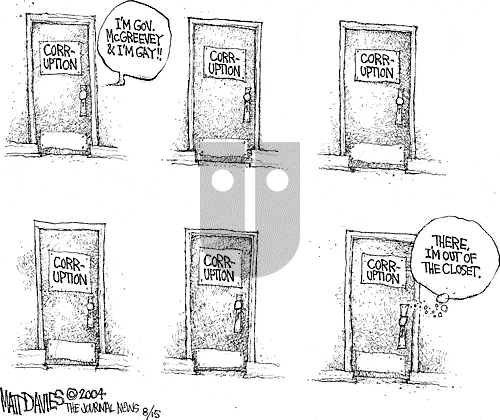 Matt Davies on Friday August 13, 2004 Comic Strip