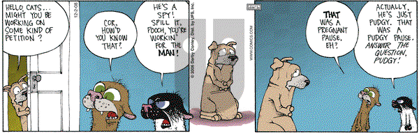 Get Fuzzy on Wednesday January 28, 2009 Comic Strip