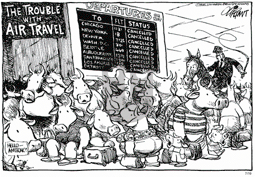 Pat Oliphant on Wednesday July 19, 2000 Comic Strip