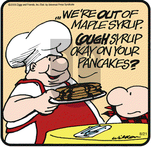 Ziggy on Friday August 21, 2009 Comic Strip