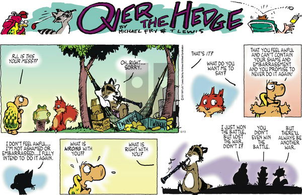 Over the Hedge on Sunday June 13, 2021 Comic Strip